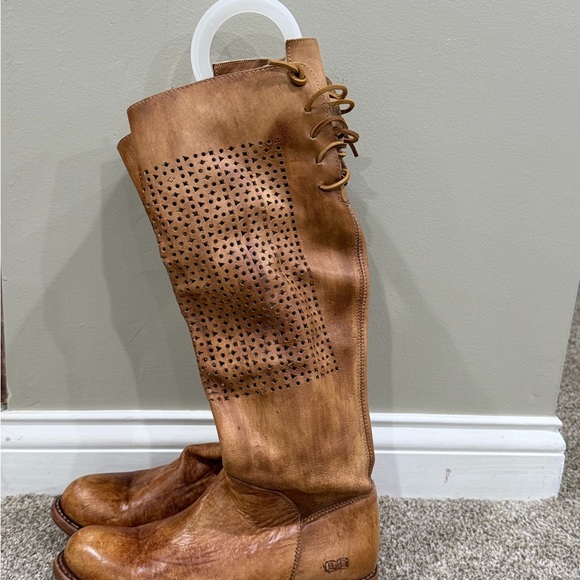 BED|STU Tan Heeled Boots - Picture 4 of 8